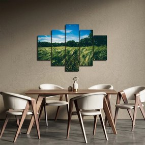Tablou cu linca și pădure (150x105 cm)