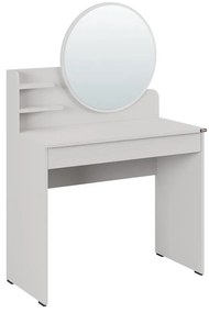 Măsuță de toaletă Trinity 2 (alb) (cu oglindă). 1109420