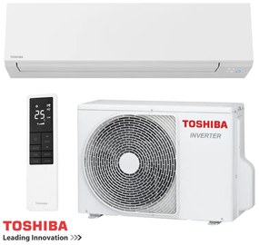 Aparat de aer conditionat inverter Toshiba Shorai Edge RAS-B24G3KVSG-E + RAS-24J2AVSG-E1, 24000 BTU, 50 m², A++, Wi-Fi, R-32, Alb