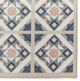 Covor tip traversă gri-crem lavabil 76x230 cm Victoria Orange – Think Rugs