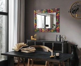 Decorare oglindă Modele florale colorate