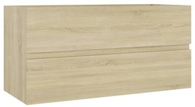 Dulap de chiuveta, stejar sonoma, 90x38,5x45 cm, PAL Stejar sonoma, Dulap pentru chiuveta, 1