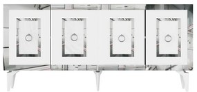 Dulap Karya White and Silver