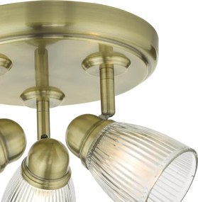 Där Lighting CED7675 -Spot pentru baie CEDRIC 3xG9/25W/230V IP44 alamă