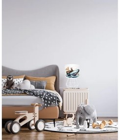 Veioză pentru copii OCEAN 1xE27/60W/230V