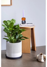 Scaun în culoare naturală cu aspect de lemn de stejar Split – Hübsch