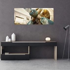 Tablou - Elice de avion vechi (120x50 cm)