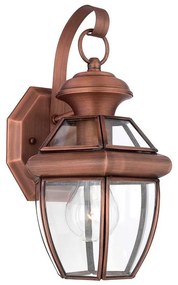 Quoizel QZ-NEWBURY2-S-AC - Aplică de perete pentru exterior NEWBURY 1xE27/60W/230V IP44
