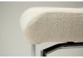 Scaun de dining crem tapițat Glam – DAN-FORM Denmark