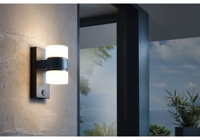 Eglo 96276 - LED Corp de iluminat perete exterior cu senzor ATOLLARI 2xLED/6W