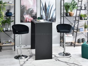 Scaun Hanzel (negru + crom). 1110538