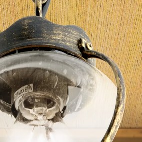 Orion - Lampă suspendată pentru exterior TAVERNA, 1xE27/60W/230V, IP23, bronz/patină