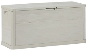 Cutie de depozitare pentru grădină gri deschis din plastic Woodys – Toomax