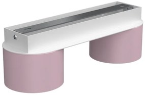 Plafonieră DIXIE 2xGX53/11W/230V roz