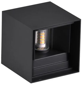 Aplică de exterior KIOTO 1xG9/5W/230V IP44 neagră