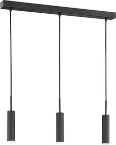 SCHÖNER WOHNEN LED Pendul STINA negru mat 6/70 cm