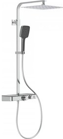 Schütte 60531 - Set de duș OCEAN l. cu baterie termostatică, crom/antracit
