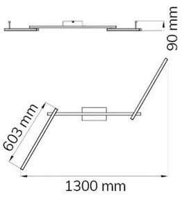 Lustră aplicată CLAY 3xLED/10W/230V Wofi 9163.03.01.0000