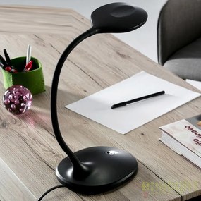 Veioza LED / Lampa de birou moderna SCOOP BLACK SV-552764