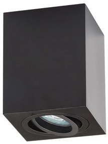 Spot aplicat design modern Cinbu negru 9x9cm