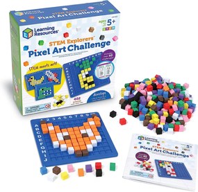 JOC DE LOGICA STEM - ARTA PIXEL - LEARNING RESOURCES (LER9463)