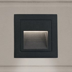 Spot LED incastrabil iluminat exterior IP65 LORO negru