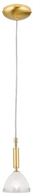 Pendul design modern OPALDESIGN 10cm, auriu mat