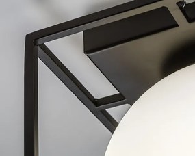 Rabalux 75069 - Aplica de perete pentru exterior MODANE 1xE14/15W/230V IP44 negru