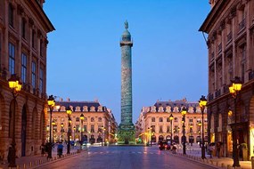 Fotografie Vendome Column, Place Vendome, Paris, France, Sylvain Sonnet