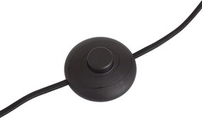 Lampă de podea modernă neagră cu 3 lumini - Jeana