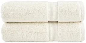 vidaXL Prosoape de baie premium SOLUND 2 buc 100x150 cm 600 gsm
