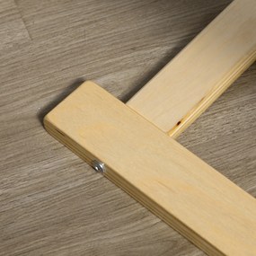 HOMCOM Fotoliu Relaxant Confort si Relaxare cu Cotier reglabil detasabil 94 x 66,5 x 100 cm Lemn Masiv Negru | Aosom Romania