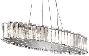 Lustră LED pentru baie Kichler KL-CRYSTAL-SKYE-I-L CRYSTAL SKYE 12xG9/3W/230V IP44