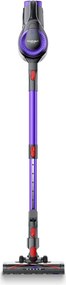 Aspirator vertical Yaber L10, 170 W, 0,6 l, 80 000 rpm, 35 min, 2 trepte de putere, Filtru HEPA, Iluminare LED a periei, Violet/Gri