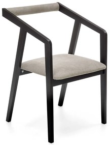 Scaun de bucaterie Azul, gri/negru