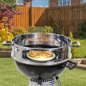 Rotisor cu inel și cuptor pentru pizza, pentru grătare FORNO