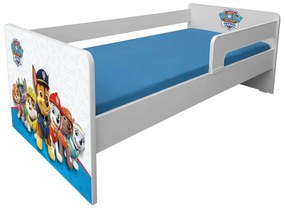 Pat copii Paw Patrol Blue P1L 2-12 ani cu paravane detasabile