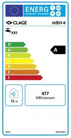 Incalzitor instant de apa, Clage E-mini MBH4, 4.4kW - 230V, clasa A, 1500-16004