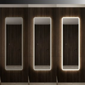 Oglindă LED 150x50cm MOL-SQ