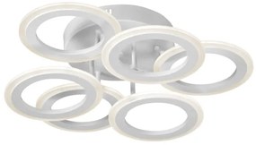 Lustră aplicată 6xLED/18W/230V albă