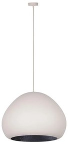 Lustră pe cablu LAVA 1xE27/15W/230V crem/negru