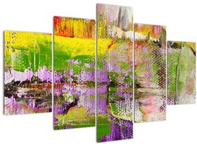 Tablou cu abstracție - pictura (150x105 cm)