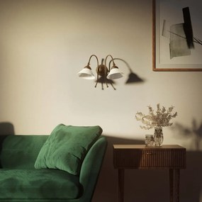 Aplica de perete stil clasic italian din alama Fiordo