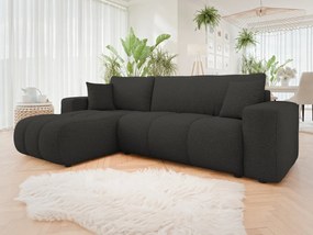 Colțar Lorew (Negru) (cu sp. depozitare). Promo -17%. 1105122