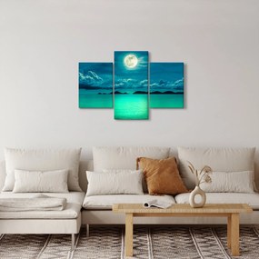 Tablou - Luna plină deasupra apei (90x60 cm)