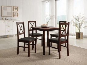 Scaun tapitat, din lemn, Milo X, ADRK Furniture (Culoare: Sonoma / Opium 20)