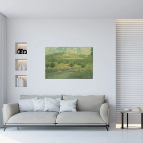 Tablou - Julian Alden Weir, Obweebetuck, reproducere (90x60 cm)