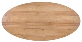 Masa de cafea Carolina, stejar auriu / negru