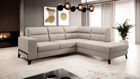 Coltar extensibil cu spatiu pentru depozitare, 277x240x100 cm, Cassara R2, Eltap (Culoare: Roz - Velvetmat 24)