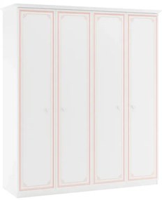 Dulap cu 4 usi SELENA PINK